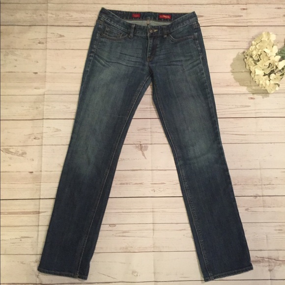Express 'Stella' Medium Wash Skinny Jeans SZ 4R - Picture 2 of 7